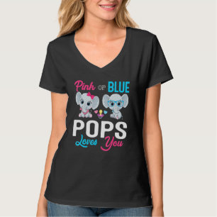Camiseta O Cortador De Elefantes Bonitos Dos Pop De Gênero