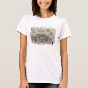 Camiseta O cortege fúnebre do senhor Philip Sidney