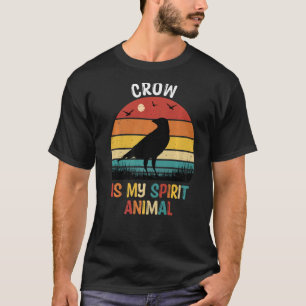 Camiseta O Corvo É O Meu Espírito De Coroa Animal