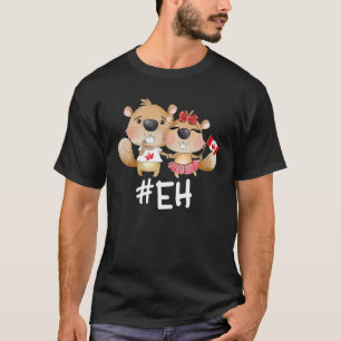 Camiseta O Corvo Feliz Do Canadá, O Folheto Do Dia Da Crian