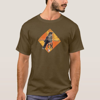 CAMISETA O CORVO SABE A PIRÂMIDE