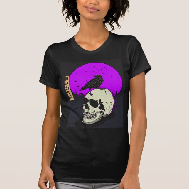 Camiseta O Corvo Sábio (Frente)