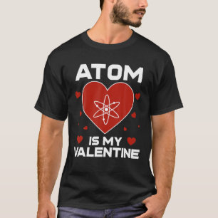 Camiseta O Cosmos É A Minha Moeda ATOM Namorados Para A L