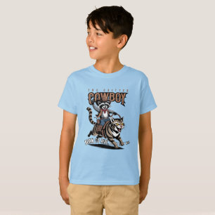 Camiseta O cowboy bicho (Modo Lt.) Crianças