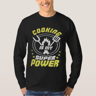 Camiseta O Cozinhar Mestre da Grill Cook Do Cozinheiro Do C