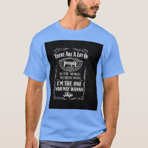 Camiseta O Crânio De Barba São Muitas Pessoas No Mundo