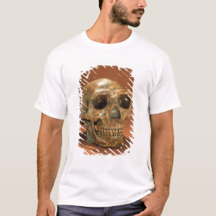 Camiseta O crânio reconstruído de homem de Peking