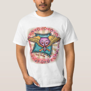 Camiseta O crânio roxo desossa o t-shirt