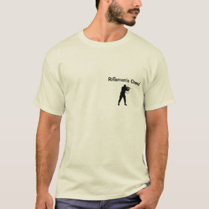 Camiseta O credo do Rifleman