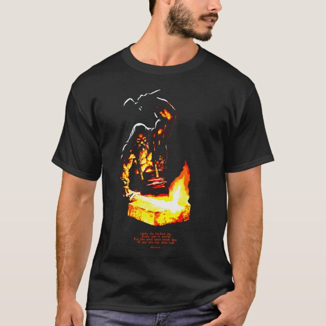 Camiseta O Credo do Viking (Frente)