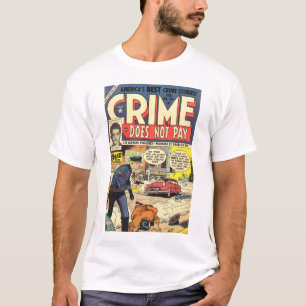 Camiseta O crime não paga o t-shirt #131