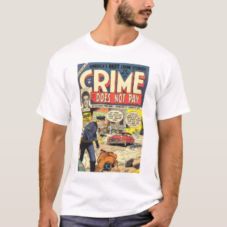 Camiseta O crime não paga o t-shirt #131