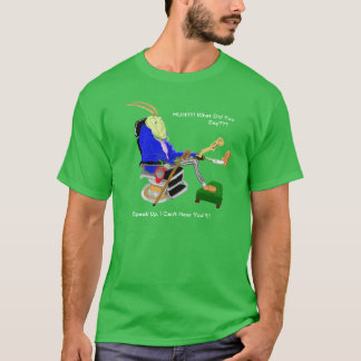 Camiseta O Críquete Dos Surdos E O Trumpete Da Orelha