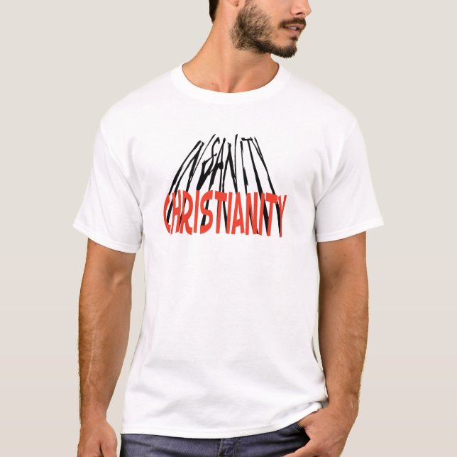 Camiseta O cristianismo é loucura - (Frente)