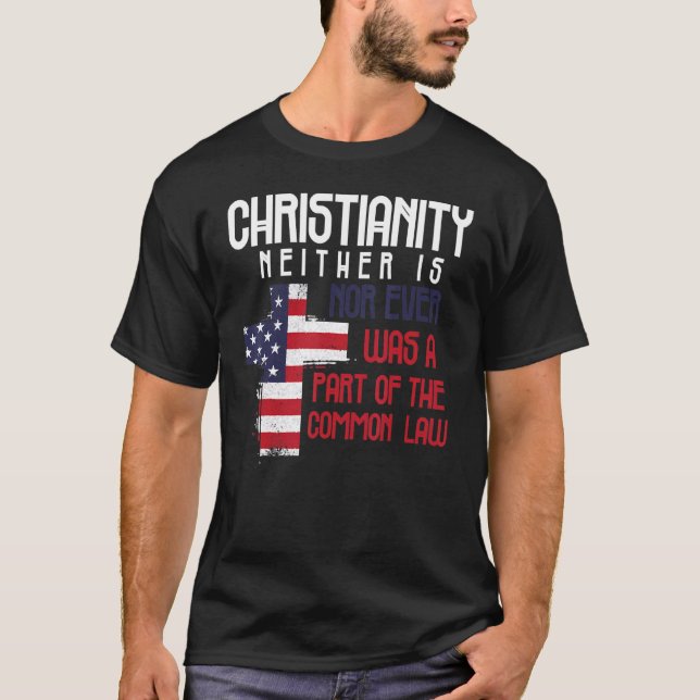 Camiseta O Cristianismo Nem Nunca Fizeram Parte Da Co (Frente)