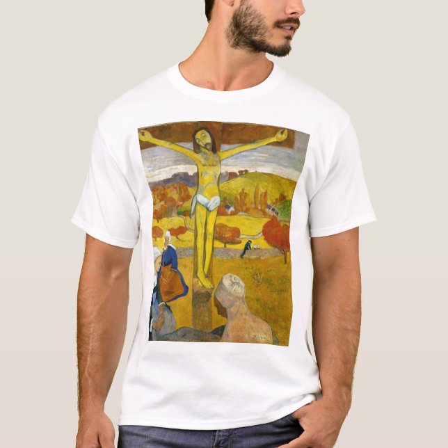 Camiseta O Cristo Amarelo, Gauguin (Frente)