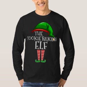 Camiseta O Cristo Cookie Baking Elf Family Matching Group