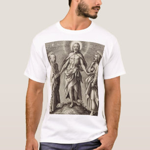 Camiseta O Cristo Retreen fica em uma colina