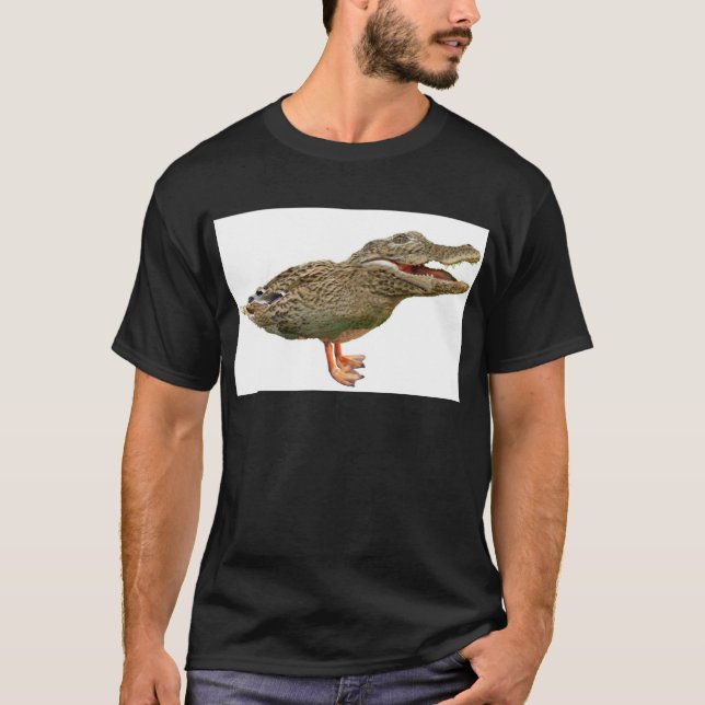 Camiseta O Crocoduck com pés (Frente)