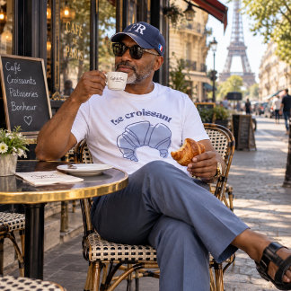 Camiseta O croissant