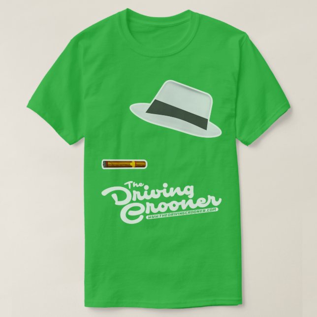 Camiseta O Croonista Dirigente (Frente do Design)