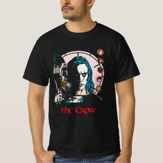 Camiseta O Crow Movie Soft, O Poster de Crow, Filme dos ano