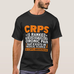 Camiseta O Crps Está Classificado Como A Dor Mais Elevada D