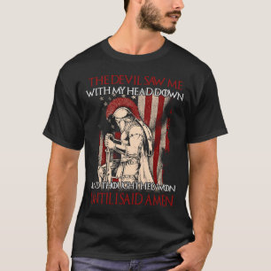 Camiseta O Cruzador O Diabo Me Viu Cavaleiro Templário