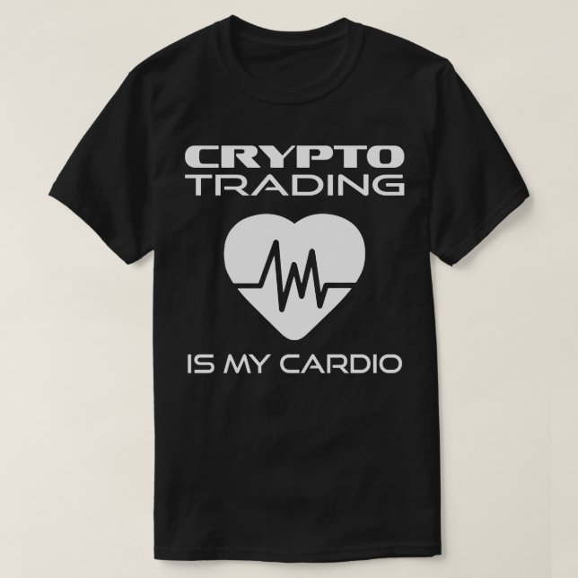 Camiseta O Crypto Trading é o meu áudio (Frente do Design)