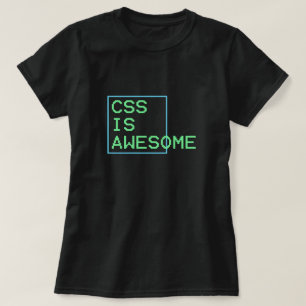 Camiseta o css é impressionante