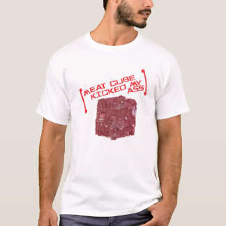 Camiseta O cubo da carne retrocedeu o meu…