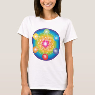 Camiseta O cubo de Metatron