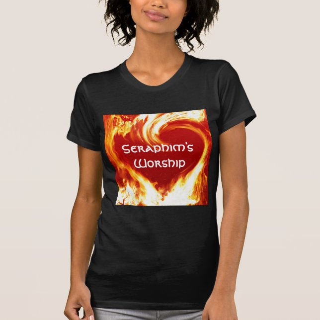Camiseta O culto dos Seraphim -- O queimaduras (Frente)