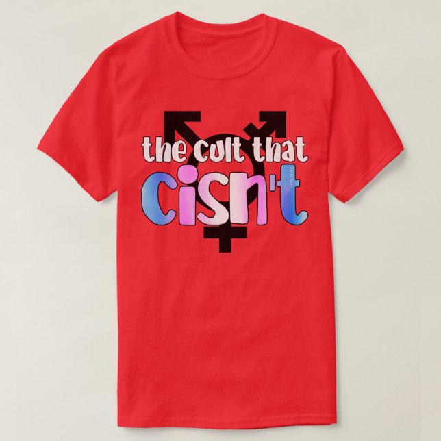 Camiseta O culto que não é (Frente do Design)