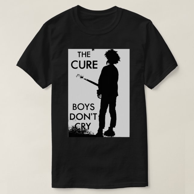 Camiseta O CURE-Boys Don&x27;t Chorar T-Shirt Clássico (Frente do Design)