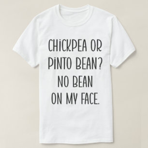 Camiseta O Curioso Caso de Chickpeas e Feijões-Pinto