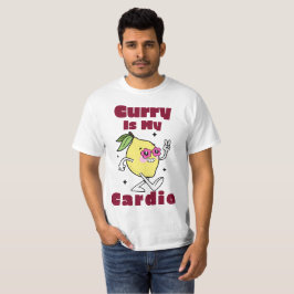 Camiseta O Curry É Meu Cardio Amante do Curry