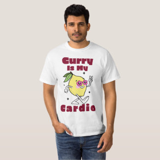 Camiseta O Curry É Meu Cardio Amante do Curry