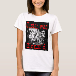 Camiseta o custer era siouxs