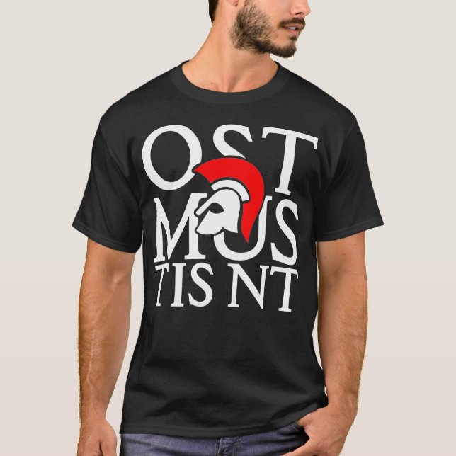 Camiseta O custo não é o presente latino lições latinas (Frente)