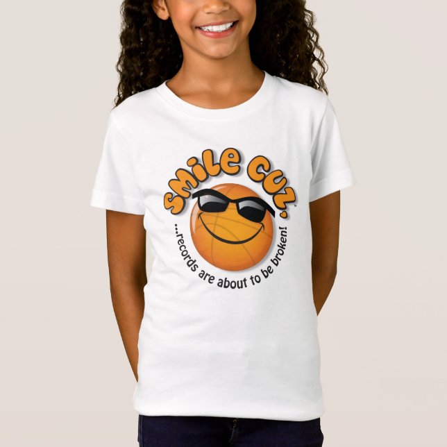 Camiseta o cuz do sorriso,… registros está a ponto de (Frente)
