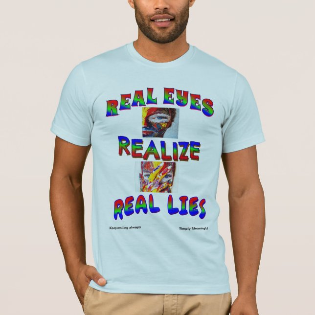 Camiseta "O 👀 da Verdade" (Frente)