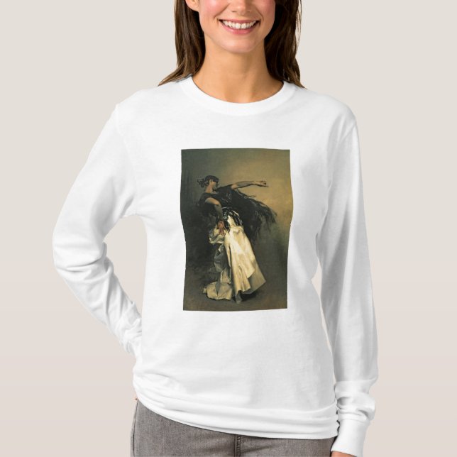 Camiseta O dançarino espanhol, estudo para o "EL Jaleo", (Frente)