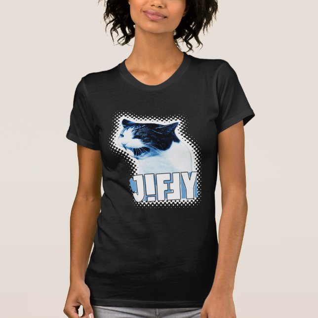 Camiseta O | das mulheres do t-shirt | do Jiffy (Frente)