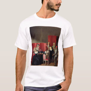 Camiseta O Dauphin tomado de sua família, o 3 de julho de