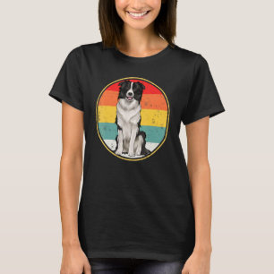 Camiseta O Dawn Vintage Retro Border Collie