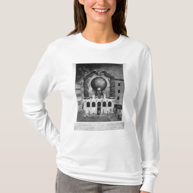 Camiseta O débito náutico de 1782 (Frente)