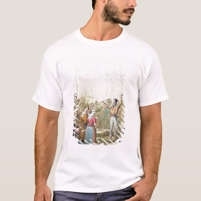 Camiseta O d'Ecole de Quai, Paris, 1831 (Frente)