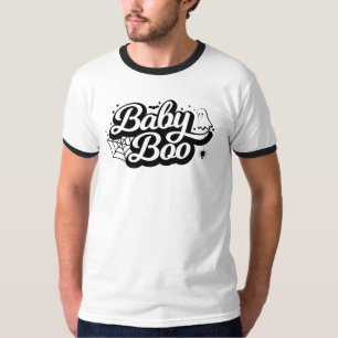 Camiseta O Dedo do Bebê Halloween Boo Men