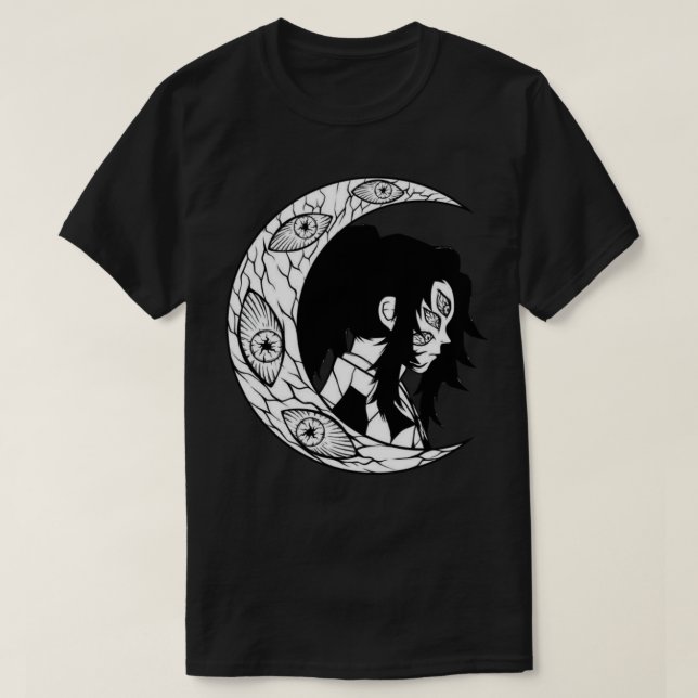 Camiseta O demônio número um KokuShiBo Kimetsu no yaiba (Frente do Design)
